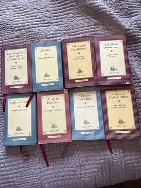 Barnes & Noble Collector's Library Pocket Size Hardcover Classics Lot of 8